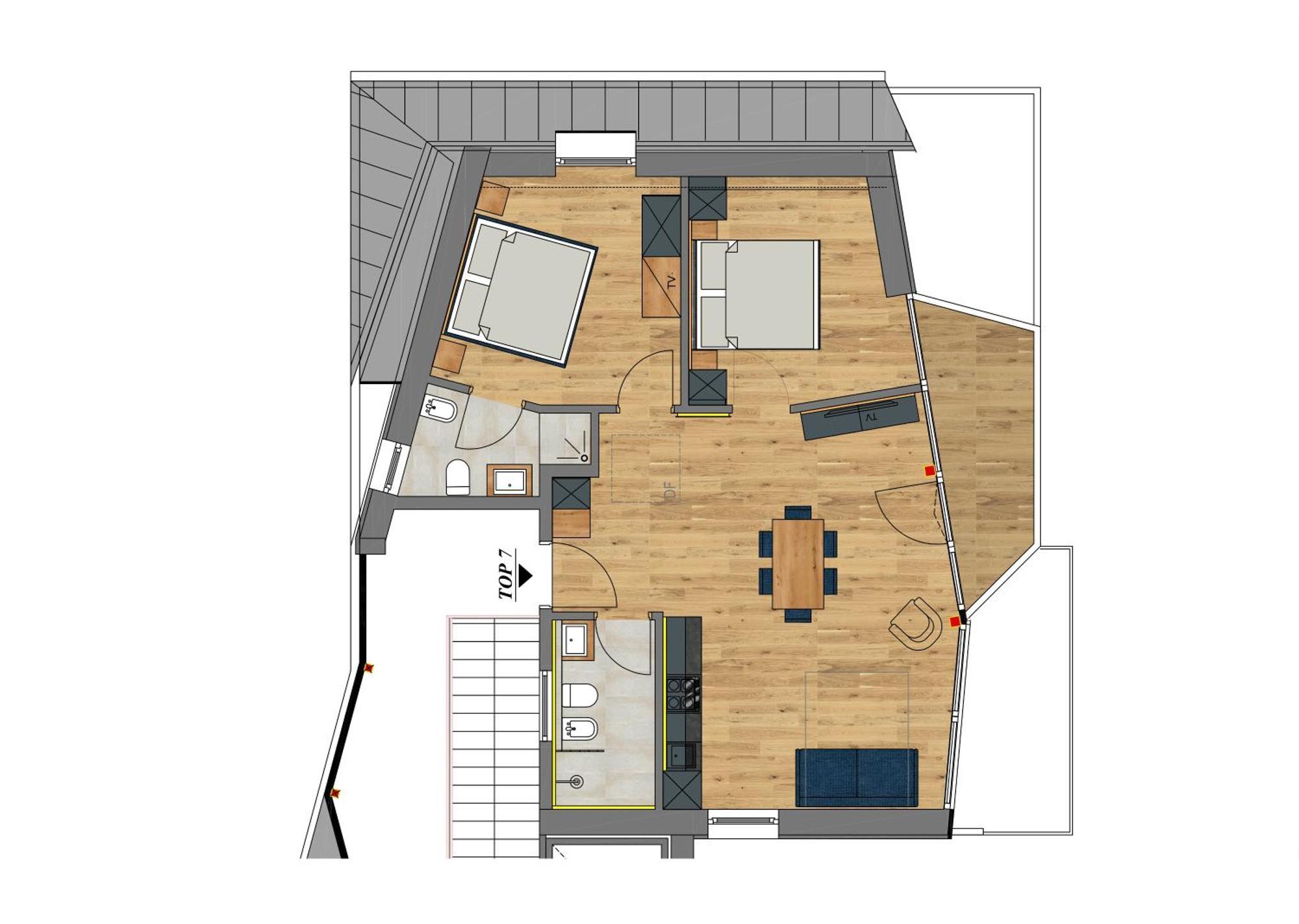 Sil132 Holiday Apartments Sillian Zimmer foto